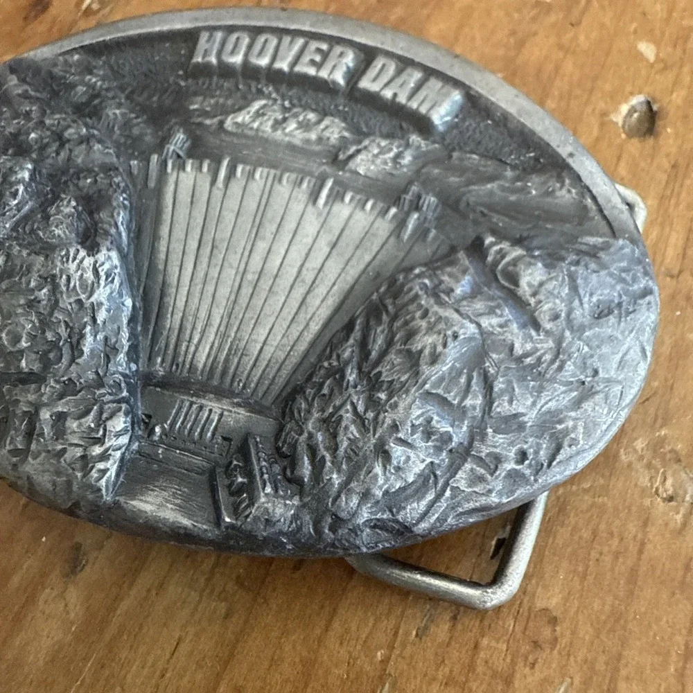 Hoover Dam Belt Buckle Metal Limited Edition Numbered Park‎ International VTG